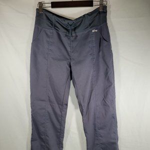 Grey's Anatomy Women's Small Petite Dark Gray Scrub Pants